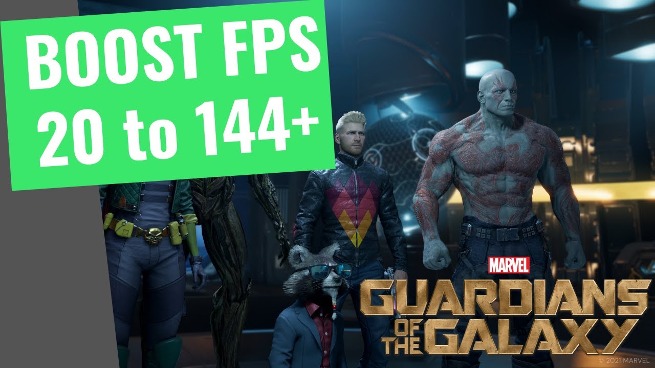 Marvel's Guardians of the Galaxy - How to BOOST FPS and Increase Performance on any PC