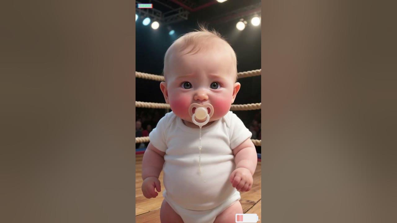 Can babies only be bullied? No, he's beyond your imagination.#studio #ai #aiart #arena #baby