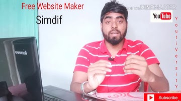 Free Website Maker Simdif, Make your website freely with Simdif.com
