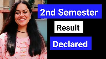 DU Second Semester Result Declared | DU Latest Update | DU 2nd semester Result | Delhi University
