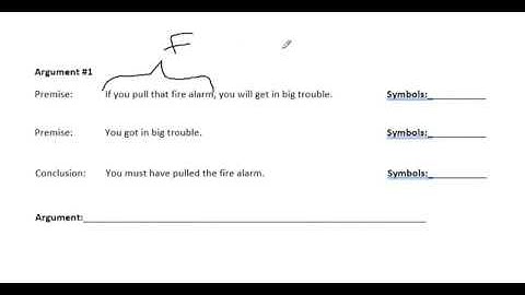Translating Arguments into Logic Symbols