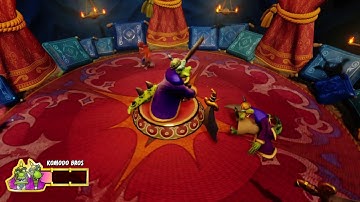 Crash Bandicoot 2 N. Sane Trilogy 100% Walkthrough Part 14 - Komodo Brothers (No commentary)