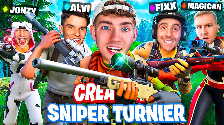 Das XXL CREATOR SNIPER Turnier in FORTNITE! 😱🏆