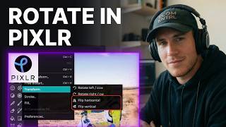 How to Rotate in Pixlr (2026) | Step-by-Step