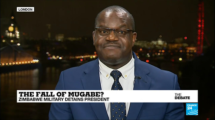 Zimbabwe: "It sounds like a coup, but it's not"