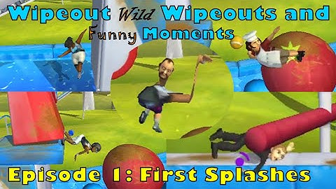 Wipeout: The Game - Wipeout Wild Wipeouts and Funny Moments - Episode 1: First Splashes!