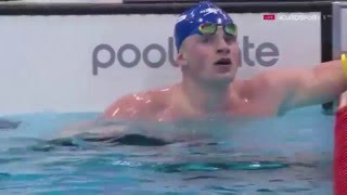 : Adam Peaty Wins Men's 100m Breaststroke Final LEN European Swimming Championships London 2016