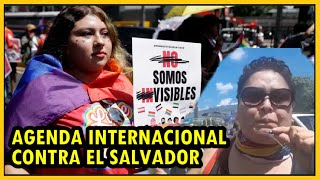 Agenda de oposición en Medios Internacionales contra El Salvador