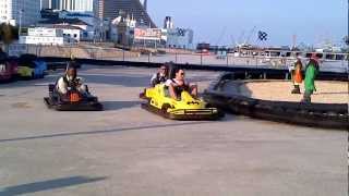 Mat..go kart at Atlantic city beach