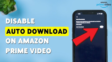 How To Disable Auto Download On Amazon Prime Video | Stop Automatic Download On Prime Video 2025