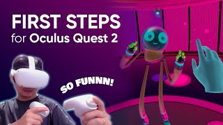 First step for Virtual Reality on Oculus Quest 2 - for newbie