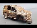 Restoration Damaged Car - Die Cast Toyota Land Cruiser V8 SUV Restore