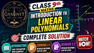 🚀 Class 9 Maths Chapter 2 Complete | Introduction to Polynomials + Ex 2.1 & 2.2 | NCERT