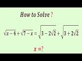 A awesome mathematics problem | Olympiad Question | can you solve this problem | x=?