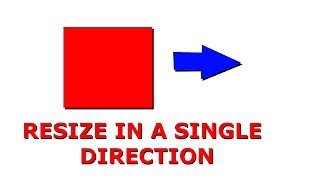 Unity C# - Resize In A Single Direction (Tutorial)
