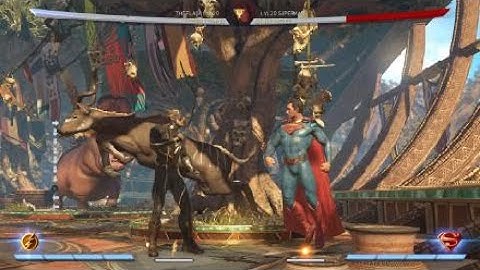 Injustice 2 HIGHEST DAMAGING 1 BAR CORNER COMBO FOR FLASH !!!!! I Think