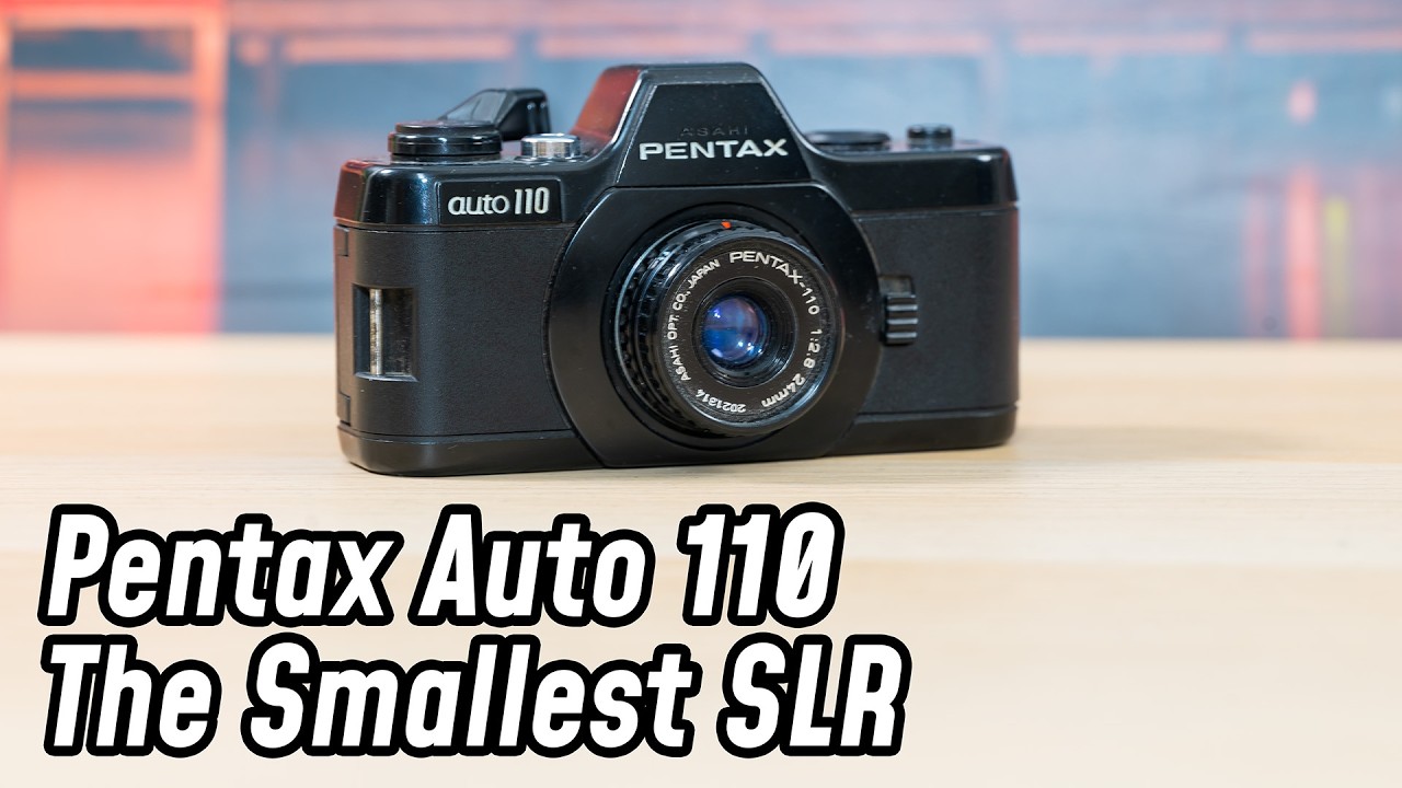 Trying a Pentax Auto 110 - YouTube