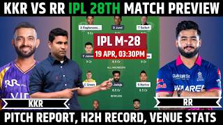 KKR vs RR Today Match Prediction | Kolkata Knight Riders vs Rajasthan Royals | IPL 2026 Match 28