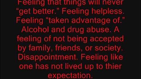 Teen Suicide - A Permanent Solution To A Temporary Problem