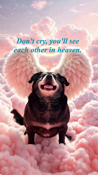 Don't be sad. You'll see each other again