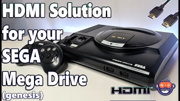 Stel uw Sega Mega-schijf in met een eenvoudige en betaalbare HDMI-oplossing - Door LevelHike