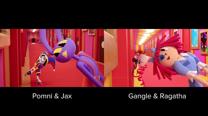 Daisy Bell sing it: Pomni & Jax VS Ragatha & Gangle (The Amazing Digital Circus)