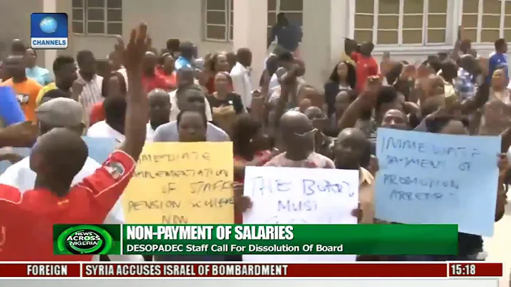 Non-Payment Of Salaries: DESOPADEC Staff Call For Dissolution Of Board