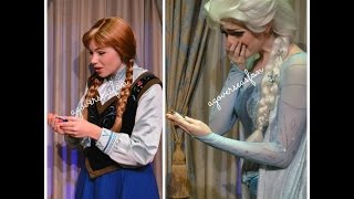 Disney Frozen Anna And Elsa Surprise Gifts At Disney World