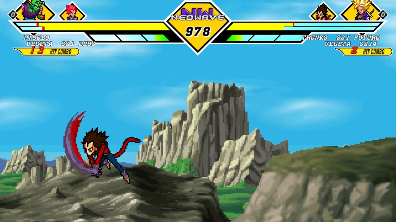Dragon Ball JUS Edition 2 [ Picolo , Vegeta  VS  Trunks , Vegeta ]