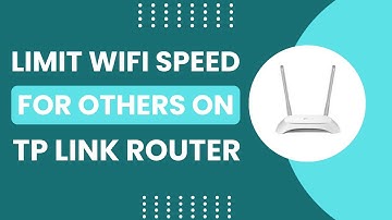 How to Limit WiFi Speed For Others on TP Link Router! AC1900 Archer A8