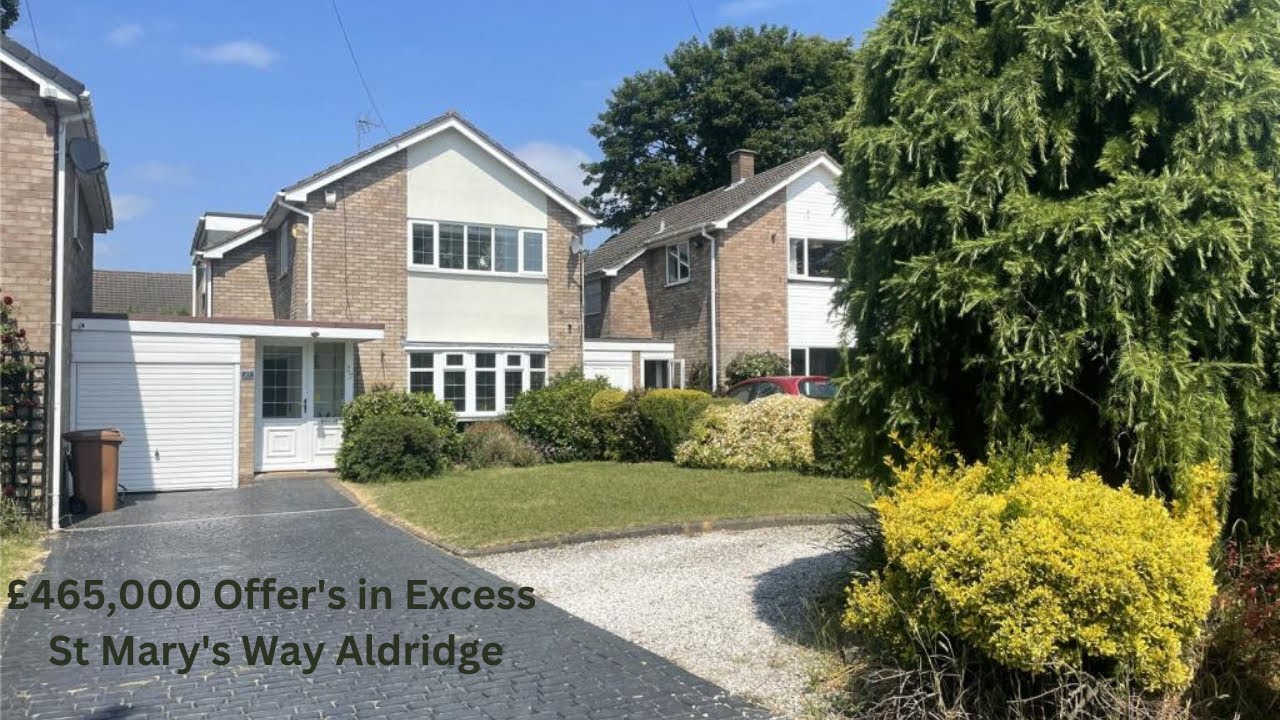 Property Tour St Mary's Way Aldridge Sale UK £465,000 YouTube