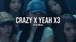 LE SSERAFIM - Crazy x CHRIS BROWN - Yeah 3x (Mashup)