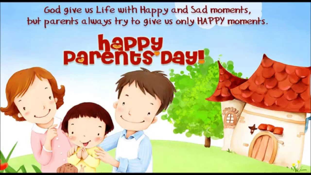 Happy Parents Day 2015- Best wishes, greetings, E-card, Sms message