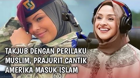 Tentara Wanita Amerika Nekat Masuk Islam, Takjub Lihat Muslim Afghanistan~ Sersan Lourdes Loyola