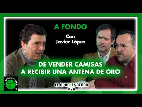 #70.De vender camisas a ganar una Antena de Oro: Periodismo, crisis, reinvención con Javier López