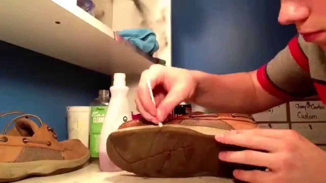 How to Clean Sperrys Tutorial - YouTube