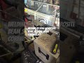 Welding work-Steel Composite Coupling Beam in Corewalls   #highriseconstruction #steelstructure