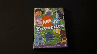 Nick Jr Favorites Volume 1 2005 DVD 📀 USA 🇺🇸 Overview RE-DO