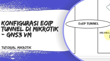 Konfigurasi EoIP Tunnel di Mikrotik Menggunakan GNS3 VM