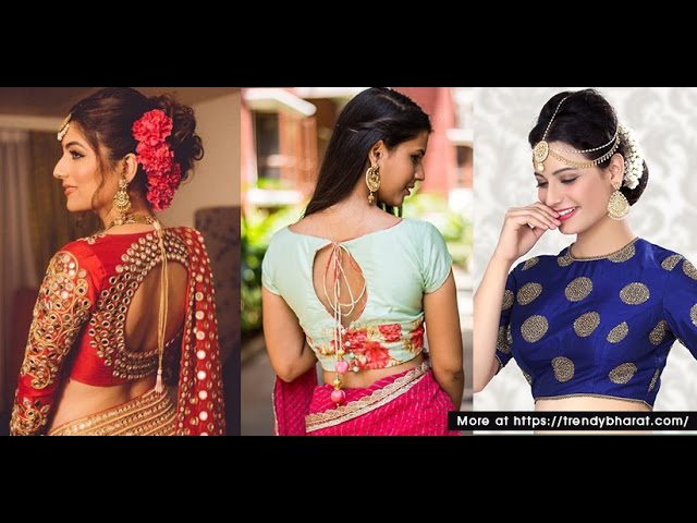 Blouse designs for silk sarees – News9Live