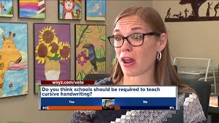 Should schools be required to teach cursive handwriting?