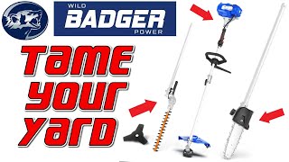 Wild Badger Power 4 in 1 tool tames your Lawn and Garden this Summer! by TheRykerDane 268 views 11 months ago 6 minutes, 41 seconds