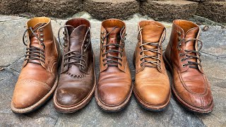 NATURAL Horween Leathers Comparison: Shell, Chromexcel, Dublin, and more!!!