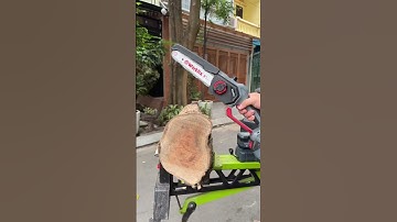 Máy Cưa xích 8inch dùng pin WORKFIX, Tốc độ khủng 46000v.p, Không chổi than, Tra nhớt tự động