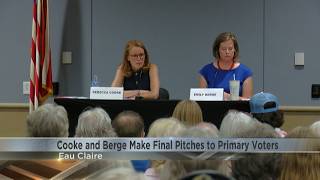Cooke and Berge making final appeals to voters ahead of Tuesday primary