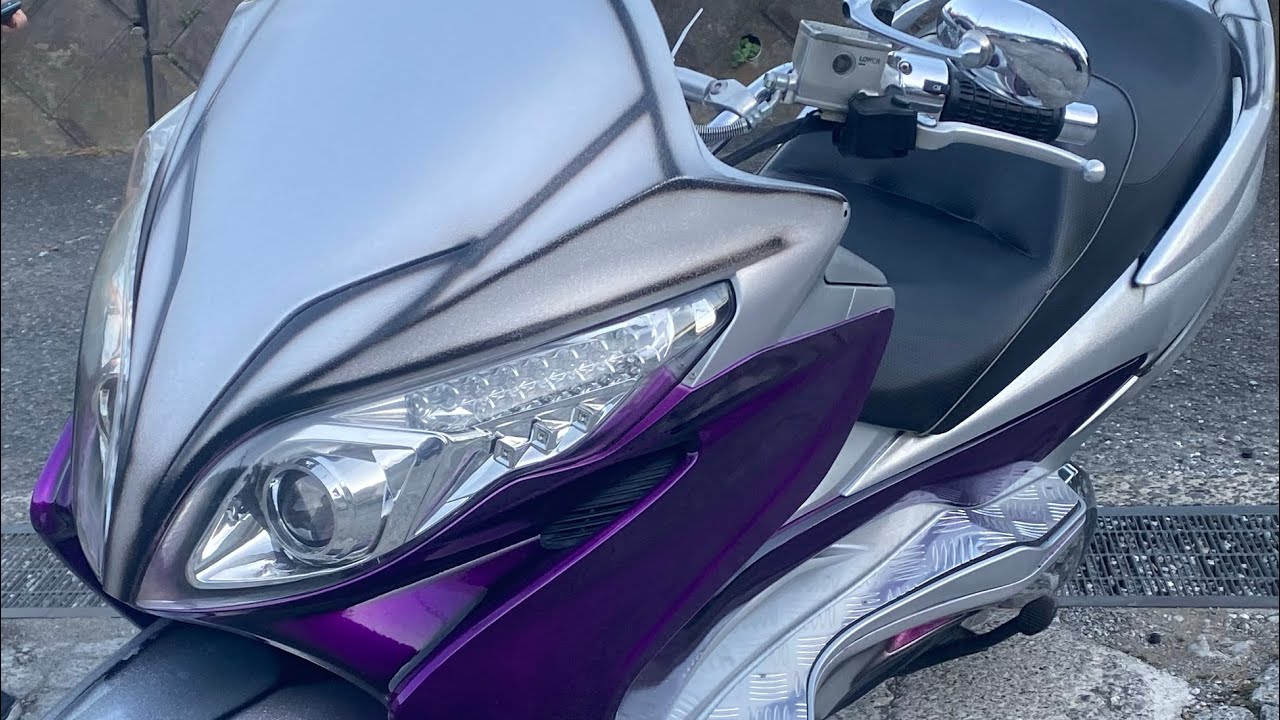 売約済み】スカイウェイブ250 CJ46 SS カスタム！高額パーツ多数！完成