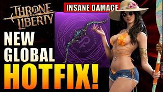 Throne & Liberty NEW HOTFIX: Insane Damage Fixes, New Weapon Drop Rates and Sollant Issues!