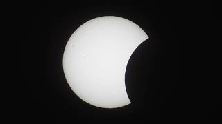 Solar Eclipse after 16mins 12 August 2026 Cambridge England UK 633pm  vid6