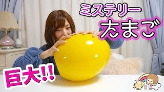 巨大 な サプライズ ミステリーエッグ 開封してみた！【こうじょうちょー  】海外おもちゃ