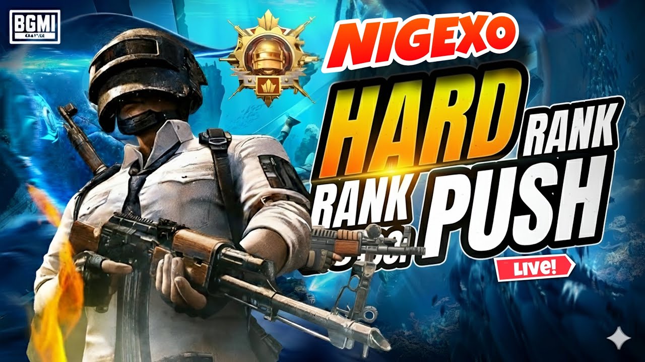 BGMI 4.0 Conqueror Push – Road to Top 100 | Live with Nigexo